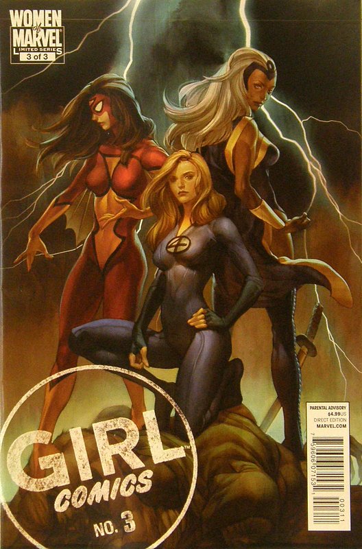 Cover of Girl Comics (2010 Ltd) #3. One of 250,000 Vintage American Comics on sale from Krypton!