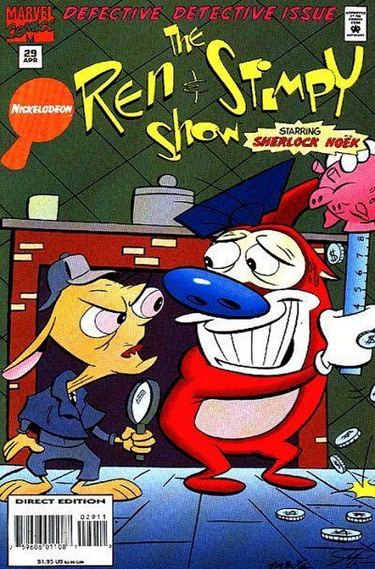 Cover of Ren & Stimpy (Vol 1) #29. One of 250,000 Vintage American Comics on sale from Krypton!