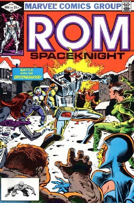 Cover of Rom #31. One of 250,000 Vintage American Comics on sale from Krypton!