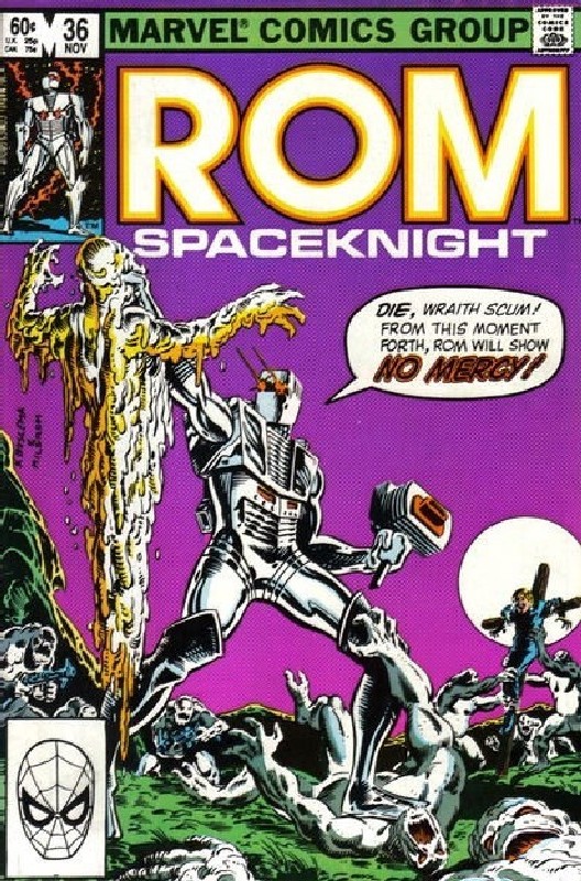 Cover of Rom #36. One of 250,000 Vintage American Comics on sale from Krypton!