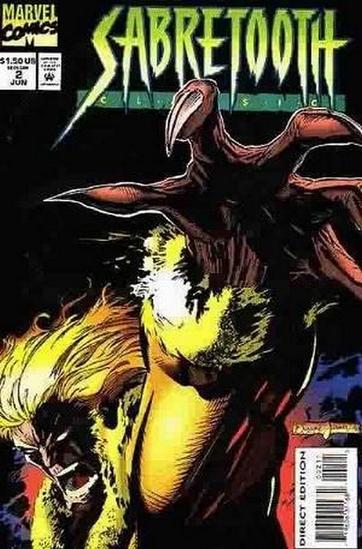 Cover of Sabretooth Classics (Vol 1) #2. One of 250,000 Vintage American Comics on sale from Krypton!