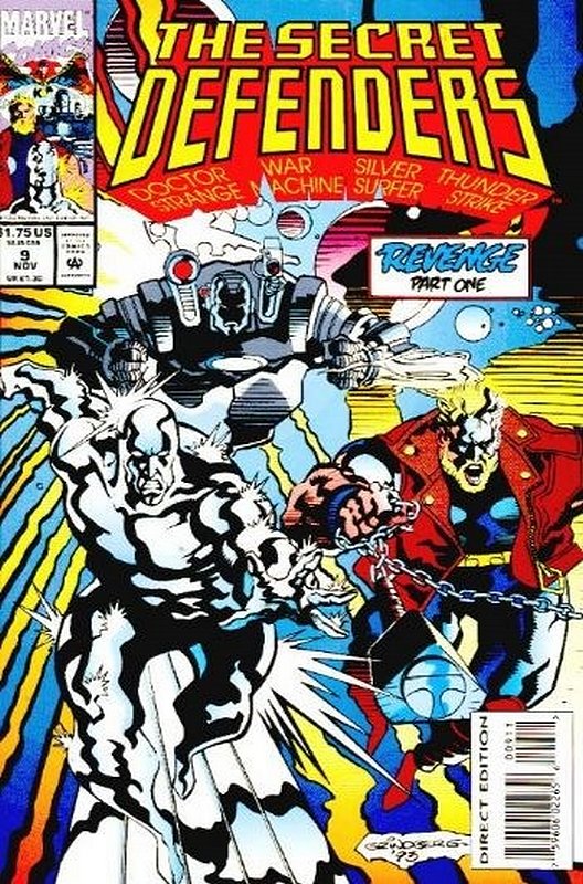 Cover of Secret Defenders (Vol 1) #9. One of 250,000 Vintage American Comics on sale from Krypton!