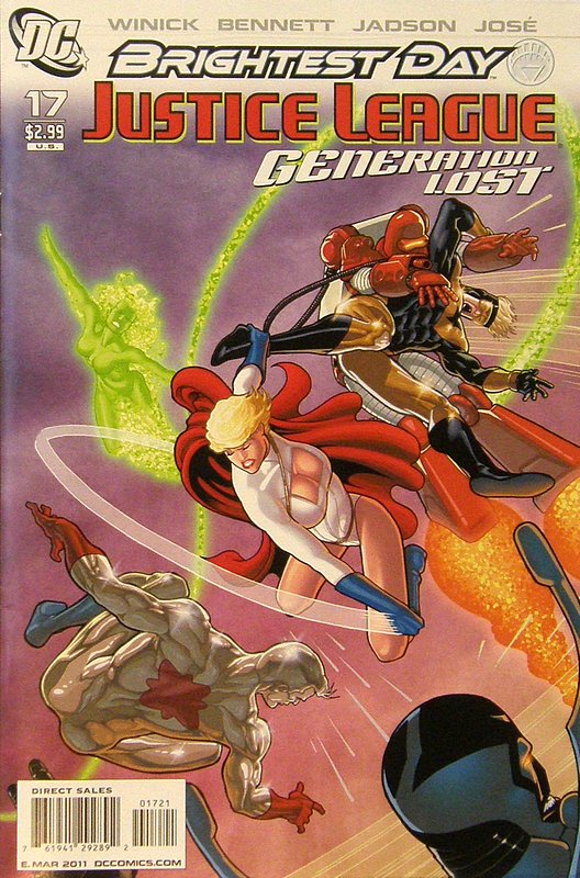 Cover of Justice League: Generation Lost (Vol 1) #17. One of 250,000 Vintage American Comics on sale from Krypton!