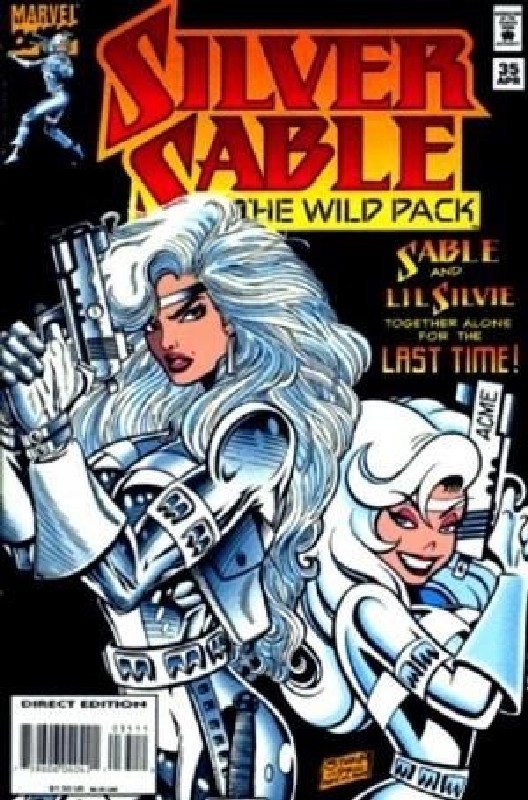 Cover of Silver Sable (Vol 1) #35. One of 250,000 Vintage American Comics on sale from Krypton!