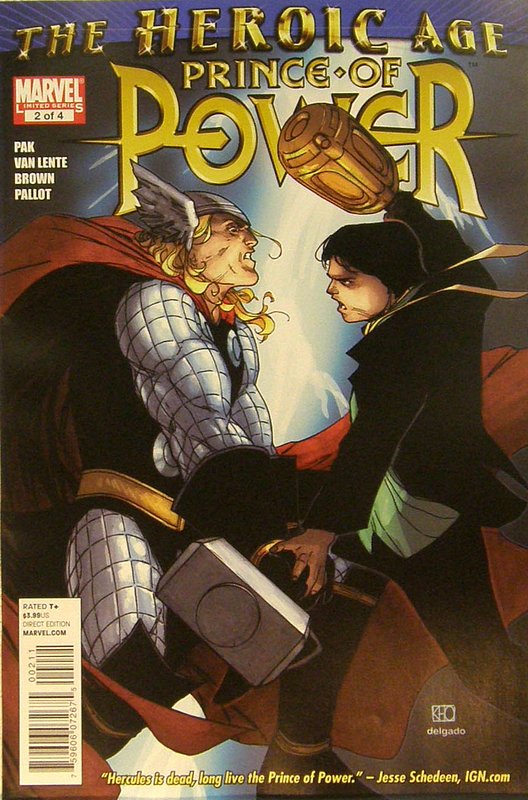 Cover of Heroic Age: Prince of Power (2010 Ltd) #2. One of 250,000 Vintage American Comics on sale from Krypton!