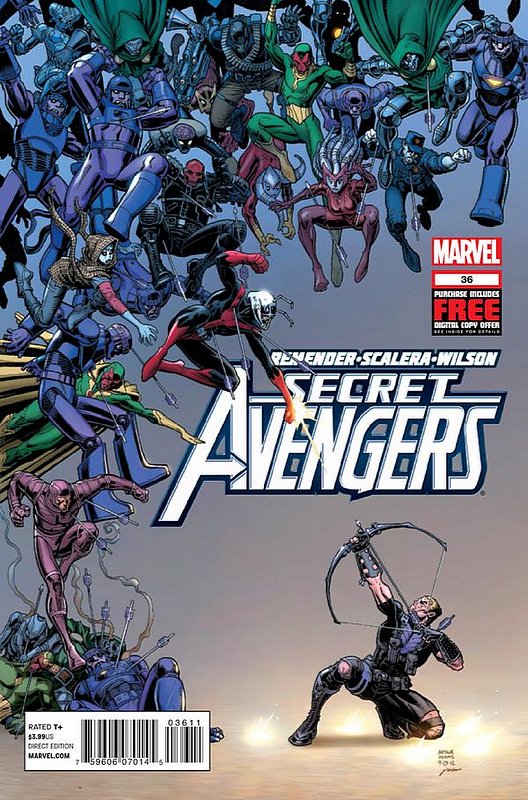 Cover of Secret Avengers (Vol 1) #36. One of 250,000 Vintage American Comics on sale from Krypton!