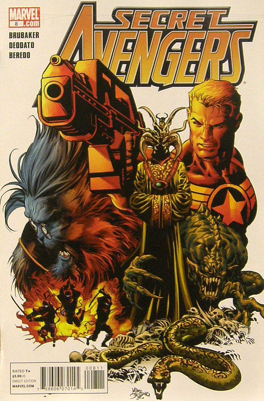 Cover of Secret Avengers (Vol 1) #8. One of 250,000 Vintage American Comics on sale from Krypton!