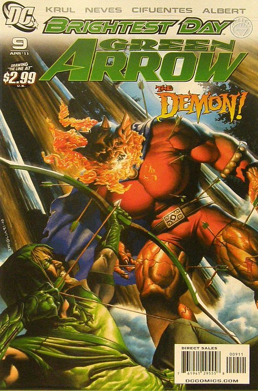 Cover of Green Arrow (Vol 3) #9. One of 250,000 Vintage American Comics on sale from Krypton!