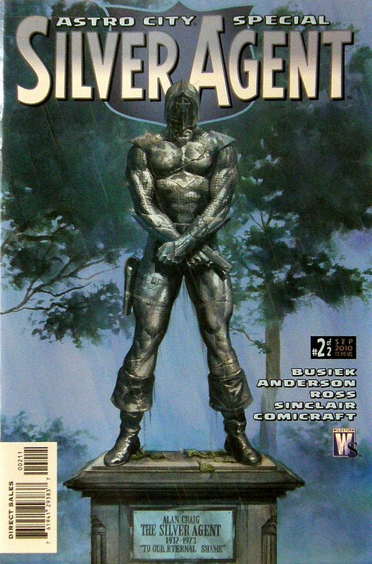 Cover of Astro City: Silver Agent (Ltd) #2. One of 250,000 Vintage American Comics on sale from Krypton!