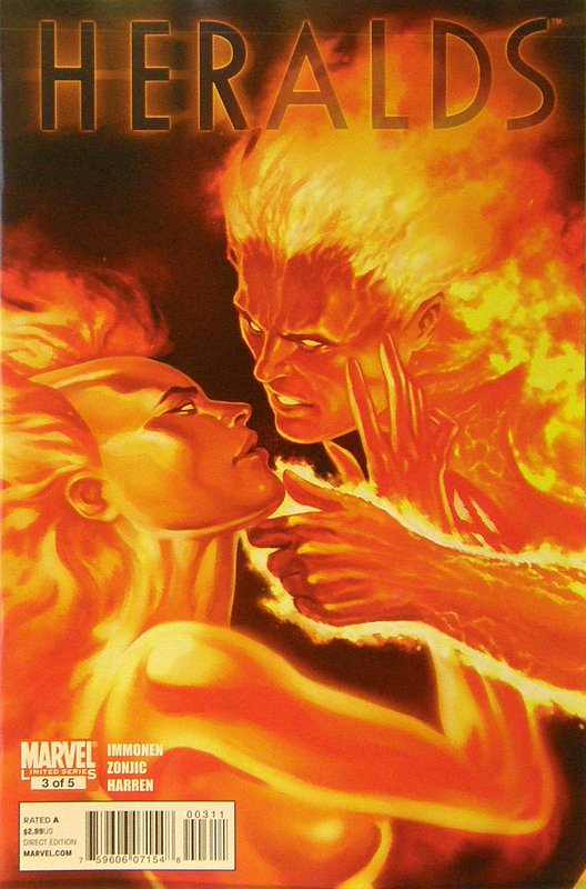 Cover of Heralds (2010 Ltd) #3. One of 250,000 Vintage American Comics on sale from Krypton!