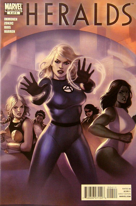Cover of Heralds (2010 Ltd) #4. One of 250,000 Vintage American Comics on sale from Krypton!