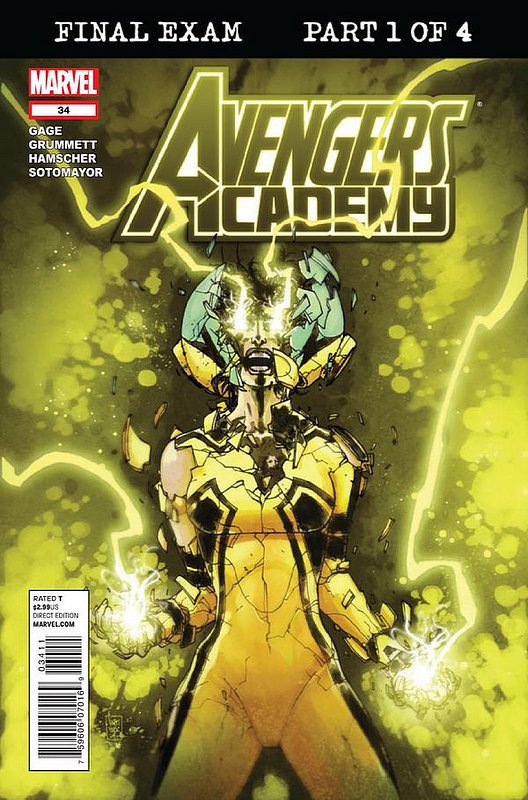 Cover of Avengers Academy (Vol 1) #34. One of 250,000 Vintage American Comics on sale from Krypton!