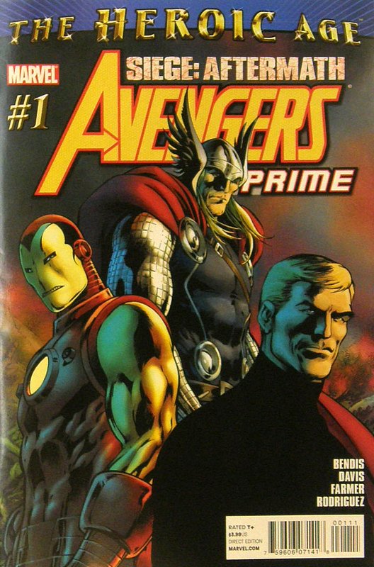 Cover of Avengers Prime (2010 Ltd) #1. One of 250,000 Vintage American Comics on sale from Krypton!