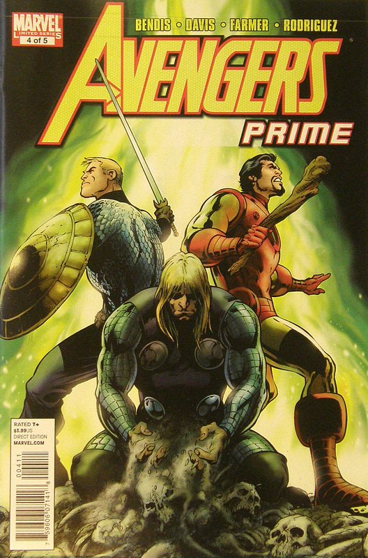 Cover of Avengers Prime (2010 Ltd) #4. One of 250,000 Vintage American Comics on sale from Krypton!