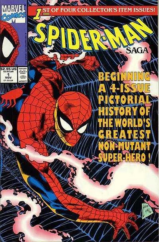 Cover of Spider-Man Saga (1991 Ltd) #1. One of 250,000 Vintage American Comics on sale from Krypton!