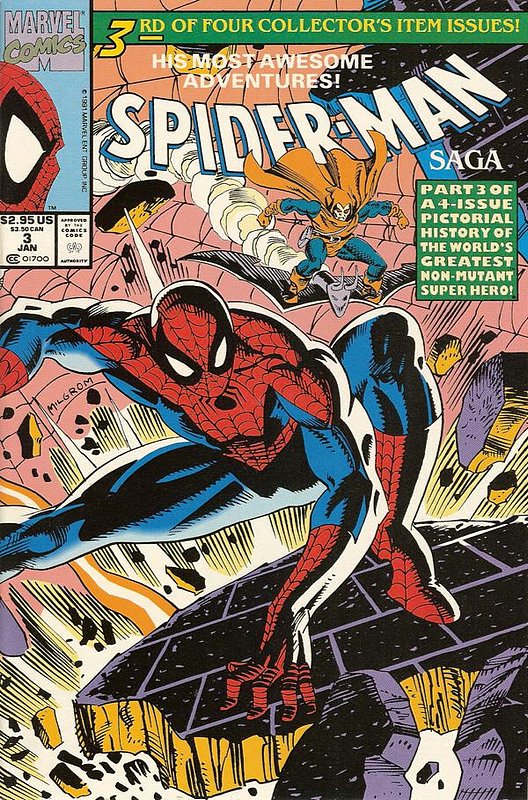 Cover of Spider-Man Saga (1991 Ltd) #3. One of 250,000 Vintage American Comics on sale from Krypton!
