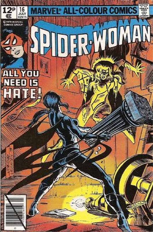 Cover of Spider-Woman (Vol 1) #16. One of 250,000 Vintage American Comics on sale from Krypton!