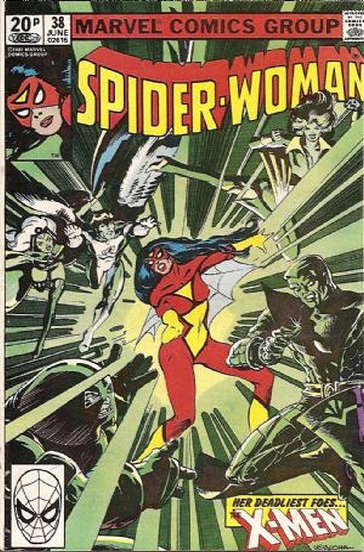 Cover of Spider-Woman (Vol 1) #38. One of 250,000 Vintage American Comics on sale from Krypton!