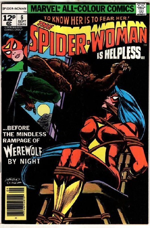 Cover of Spider-Woman (Vol 1) #6. One of 250,000 Vintage American Comics on sale from Krypton!