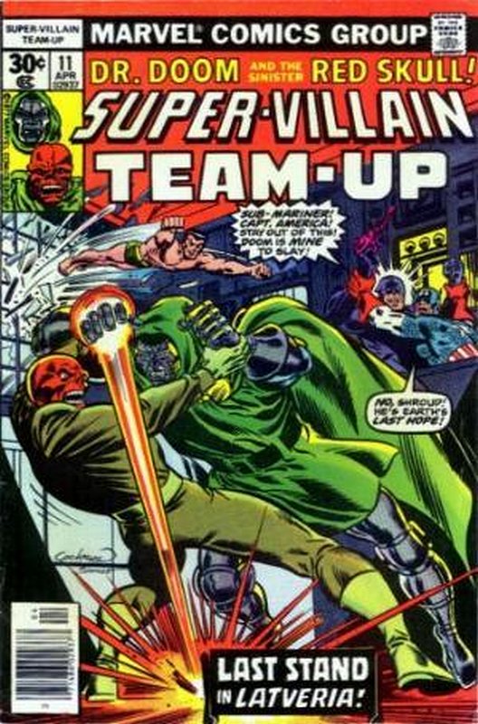 Cover of Super-Villain Team-up (Vol 1) #11. One of 250,000 Vintage American Comics on sale from Krypton!