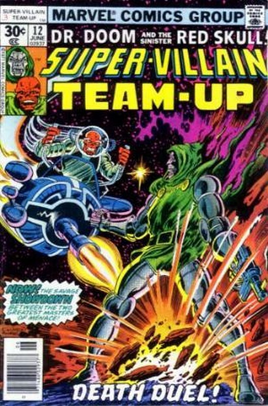Cover of Super-Villain Team-up (Vol 1) #12. One of 250,000 Vintage American Comics on sale from Krypton!