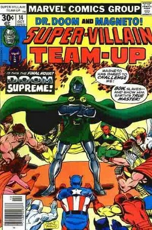 Cover of Super-Villain Team-up (Vol 1) #14. One of 250,000 Vintage American Comics on sale from Krypton!