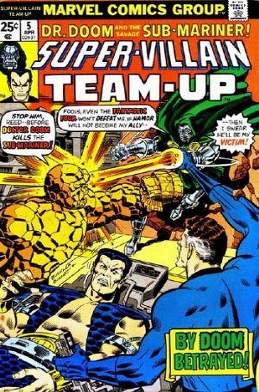 1st Appearance of The Shroud<br> Cover of Super-Villain Team-up (Vol 1) #5. One of 250,000 Vintage American Comics on sale from Krypton!