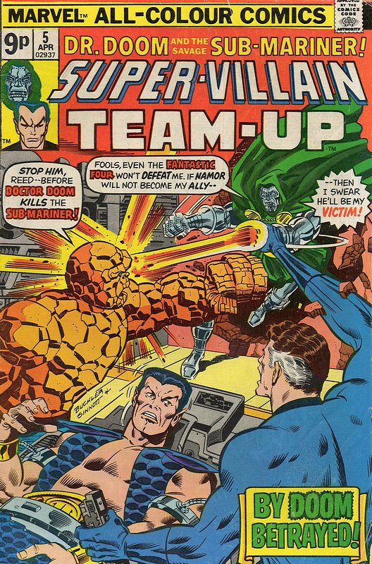 1st Appearance of The Shroud<br> Cover of Super-Villain Team-up (Vol 1) #5. One of 250,000 Vintage American Comics on sale from Krypton!