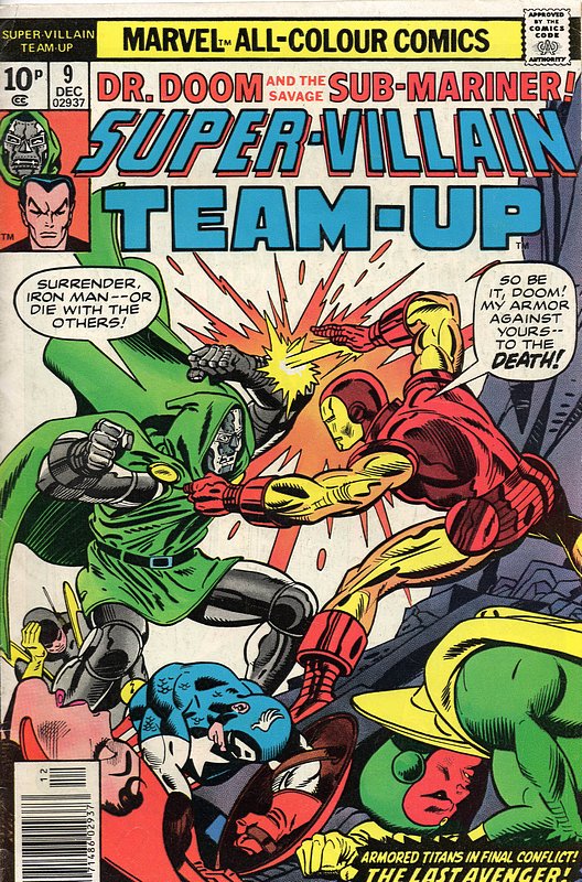 Cover of Super-Villain Team-up (Vol 1) #9. One of 250,000 Vintage American Comics on sale from Krypton!