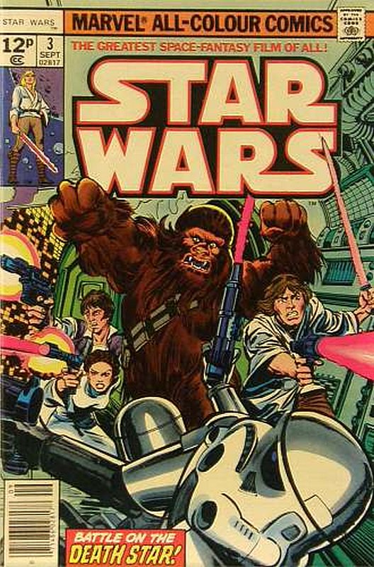 Cover of Star Wars (Vol 1) (Marvel) #3. One of 250,000 Vintage American Comics on sale from Krypton!
