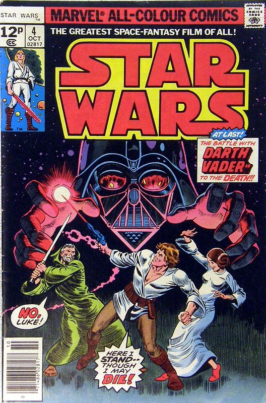 Cover of Star Wars (Vol 1) (Marvel) #4. One of 250,000 Vintage American Comics on sale from Krypton!