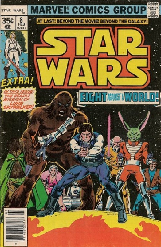 Cover of Star Wars (Vol 1) (Marvel) #8. One of 250,000 Vintage American Comics on sale from Krypton!