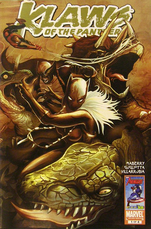 Cover of Klaws of the Panther (2010 Ltd) #1. One of 250,000 Vintage American Comics on sale from Krypton!