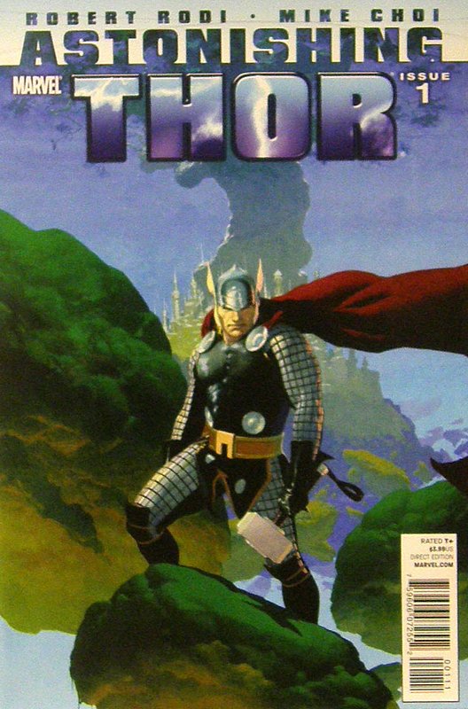 Cover of Astonishing Thor (2010 Ltd) #1. One of 250,000 Vintage American Comics on sale from Krypton!