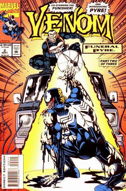 Cover of Venom: Funeral Pyre (1993 Ltd) #2. One of 250,000 Vintage American Comics on sale from Krypton!