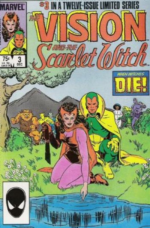 Cover of Vision & Scarlet Witch (12 Issue Ltd ) #3. One of 250,000 Vintage American Comics on sale from Krypton!