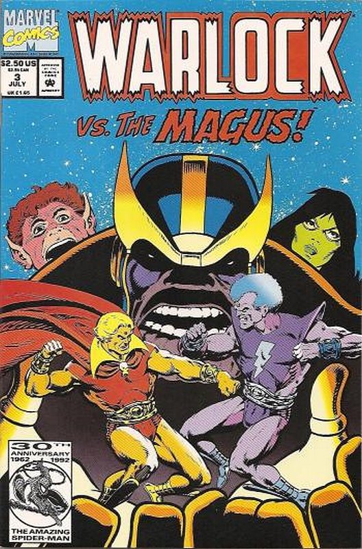 Cover of Warlock (1992 Ltd) #3. One of 250,000 Vintage American Comics on sale from Krypton!