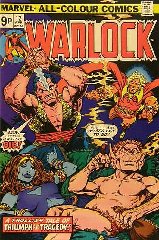 Cover of Warlock (Vol 1) The Power of #12. One of 250,000 Vintage American Comics on sale from Krypton!