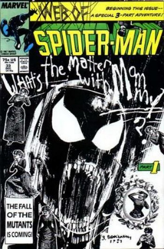 Cover of Web of Spider-Man (Vol 1) #33. One of 250,000 Vintage American Comics on sale from Krypton!