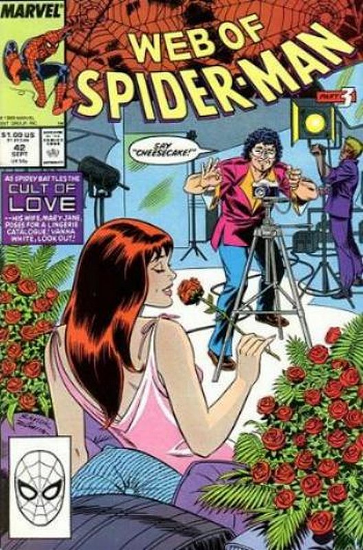 Cover of Web of Spider-Man (Vol 1) #42. One of 250,000 Vintage American Comics on sale from Krypton!