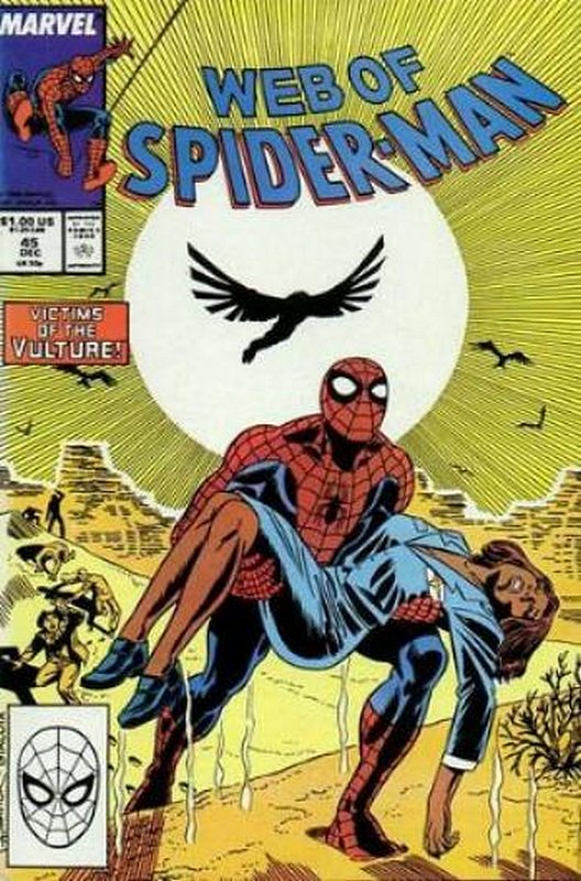 Cover of Web of Spider-Man (Vol 1) #45. One of 250,000 Vintage American Comics on sale from Krypton!