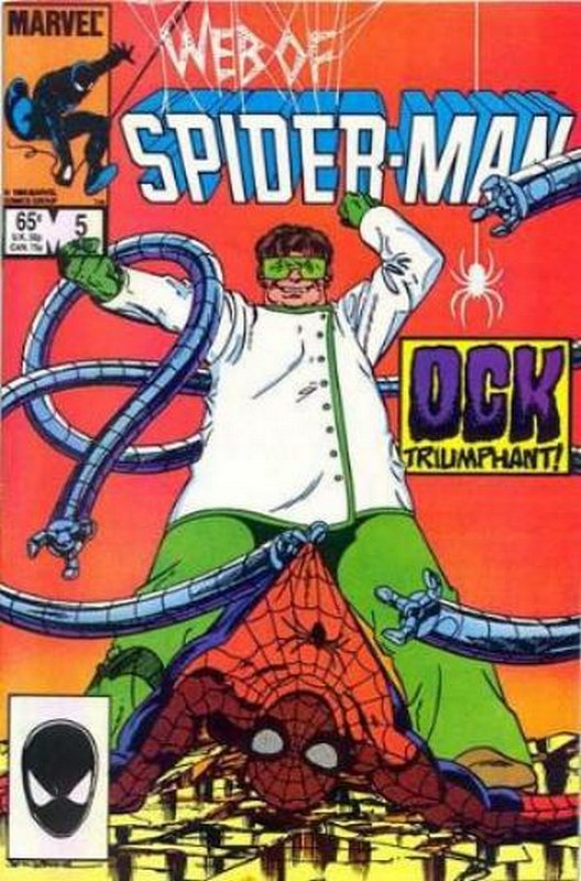 Cover of Web of Spider-Man (Vol 1) #5. One of 250,000 Vintage American Comics on sale from Krypton!