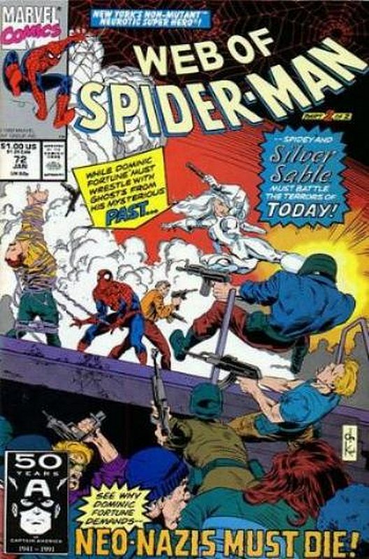 Cover of Web of Spider-Man (Vol 1) #72. One of 250,000 Vintage American Comics on sale from Krypton!