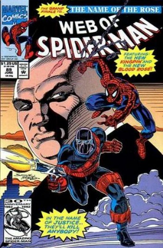 Cover of Web of Spider-Man (Vol 1) #89. One of 250,000 Vintage American Comics on sale from Krypton!