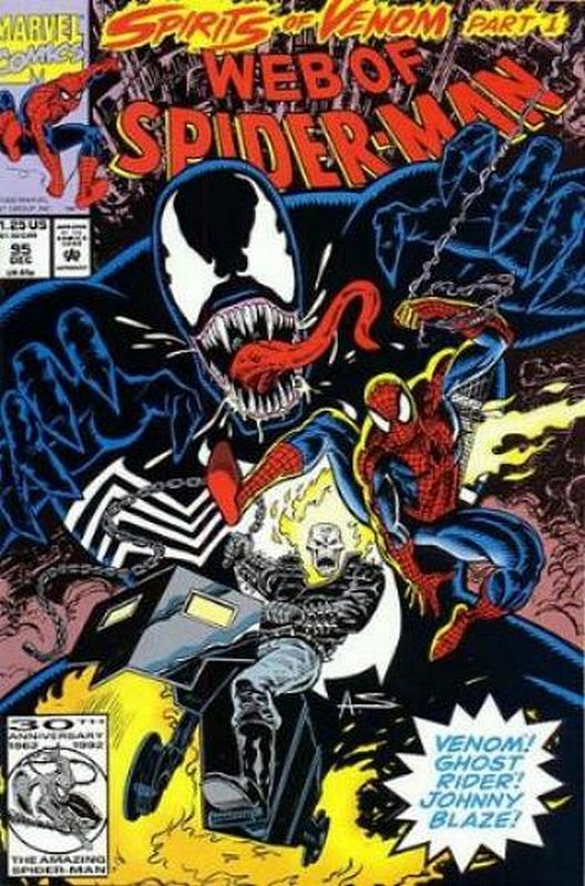 Cover of Web of Spider-Man (Vol 1) #95. One of 250,000 Vintage American Comics on sale from Krypton!