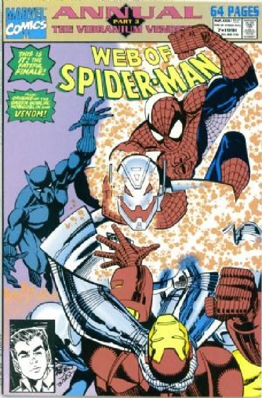 Cover of Web of Spider-Man Annual (Vol 1) #7. One of 250,000 Vintage American Comics on sale from Krypton!