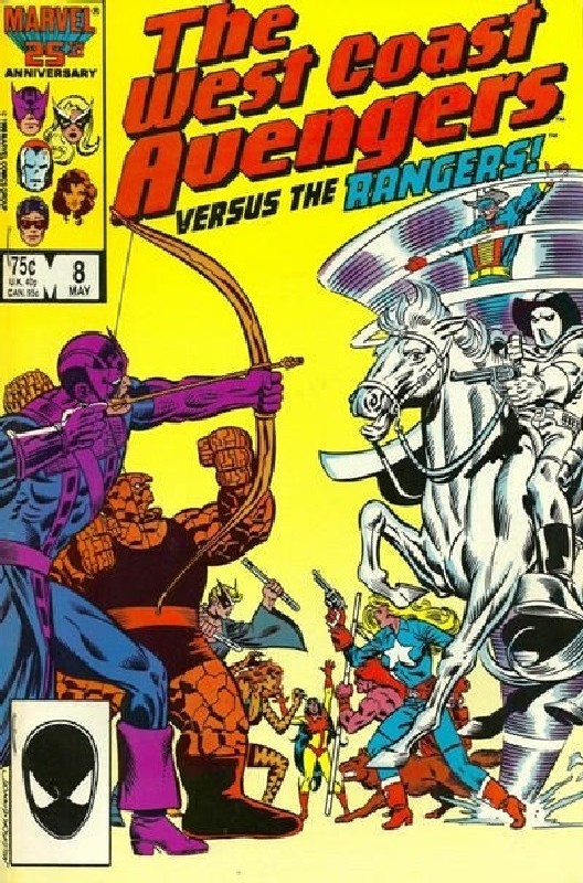 Cover of West Coast Avengers (Vol 1) #8. One of 250,000 Vintage American Comics on sale from Krypton!