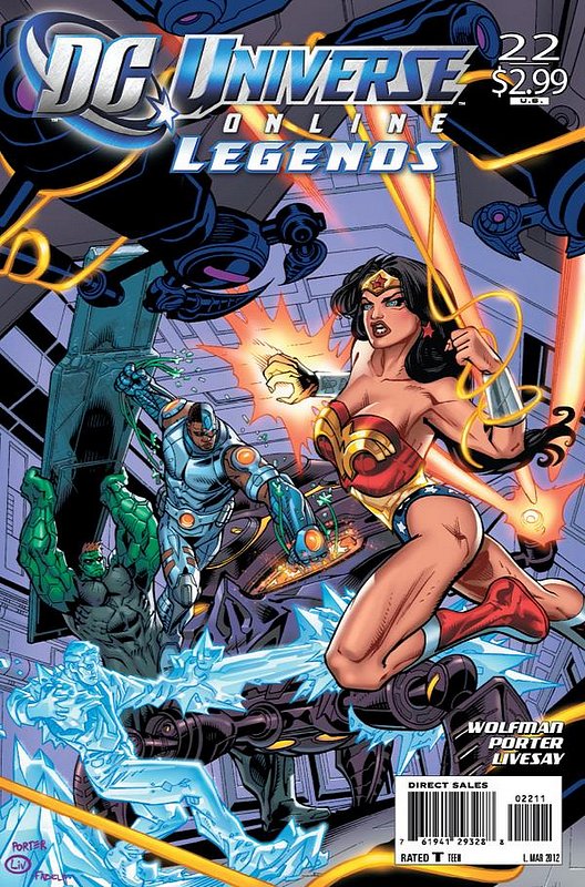 Cover of DC Universe: Online Legends #22. One of 250,000 Vintage American Comics on sale from Krypton!