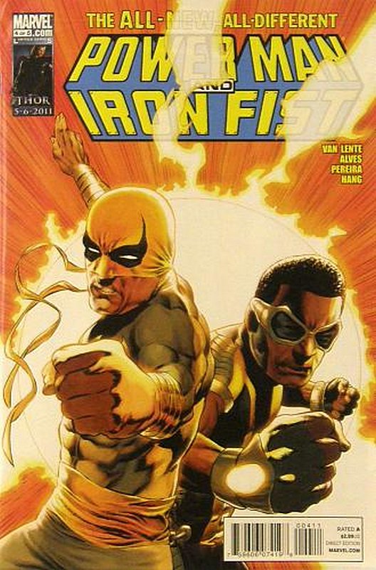 Cover of Powerman & Iron Fist (2011 Ltd) #4. One of 250,000 Vintage American Comics on sale from Krypton!