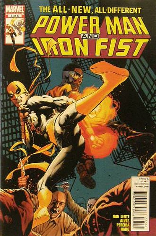 Cover of Powerman & Iron Fist (2011 Ltd) #5. One of 250,000 Vintage American Comics on sale from Krypton!